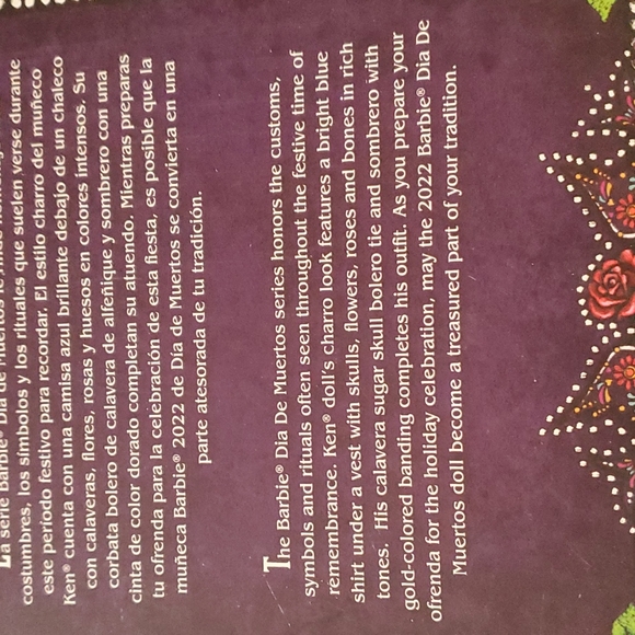 Barbie Dia de Muertos Ken Collectible - Picture 12 of 12